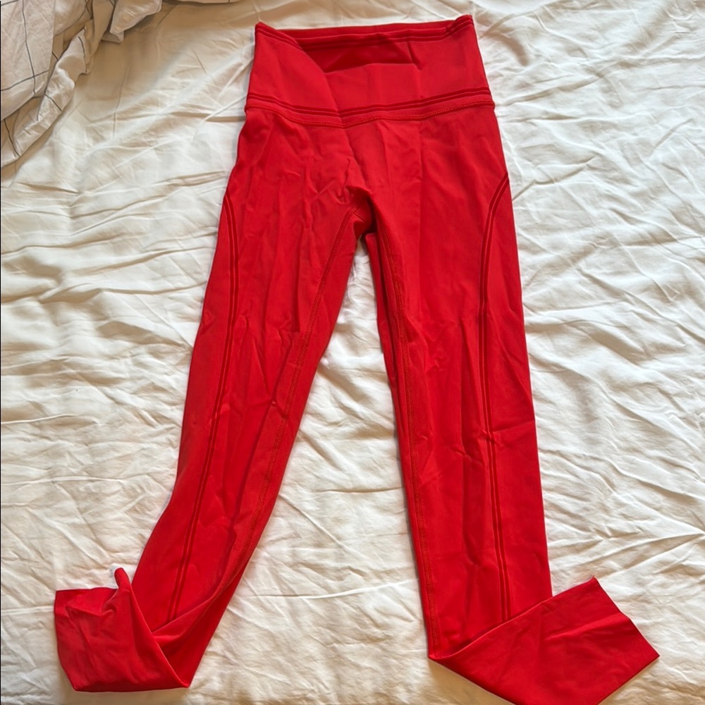 Offline red leggings